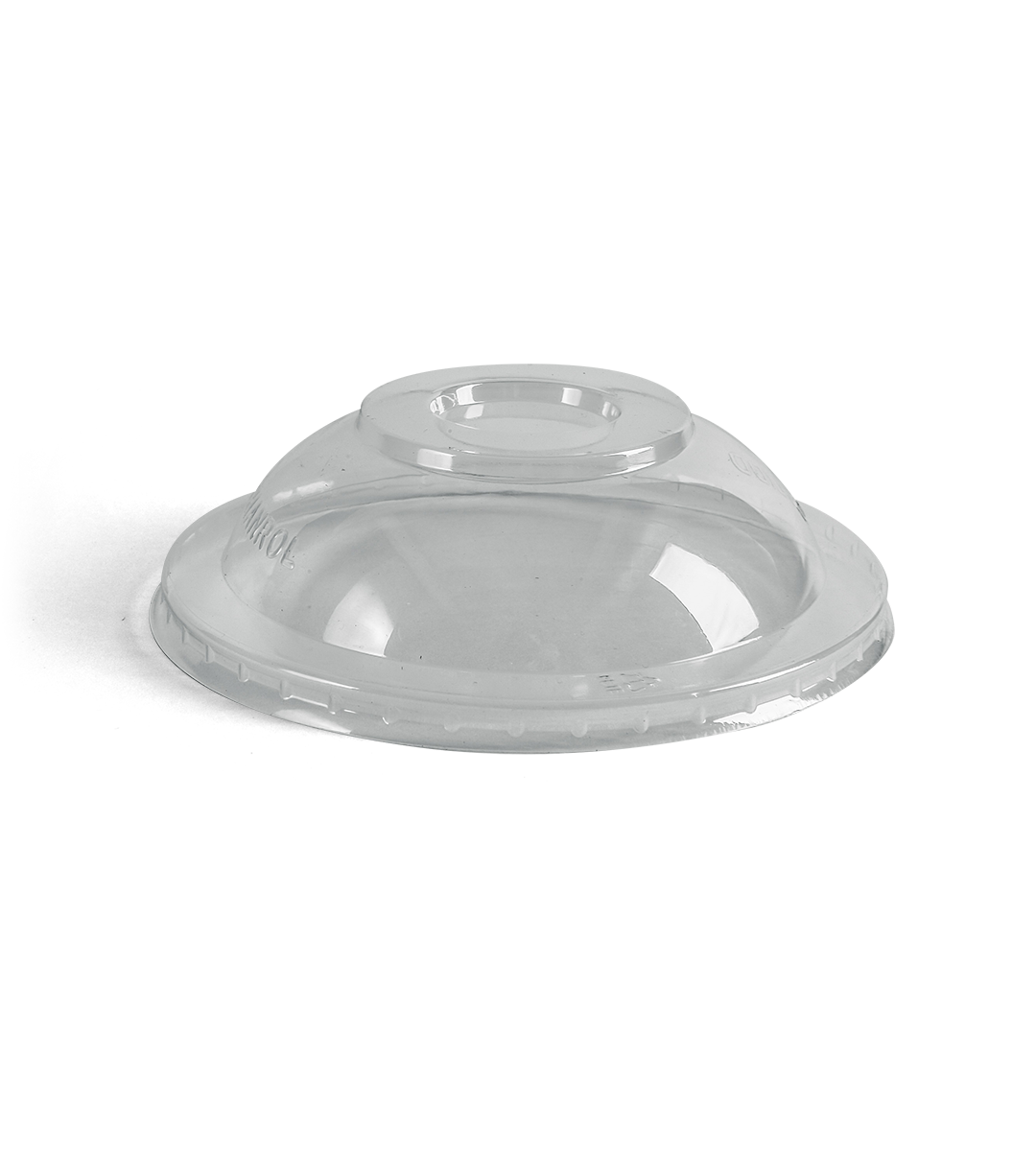 Download Clear Plastic Round Container Dome Lid